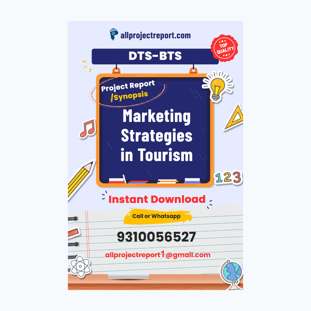 Marketing Strategies in Tourism